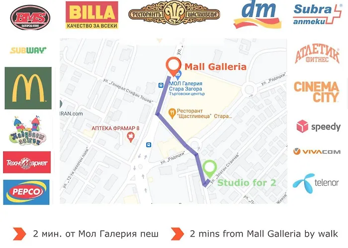 For 4 Guests Next To Mall & Free Street Parking Stara Zagora